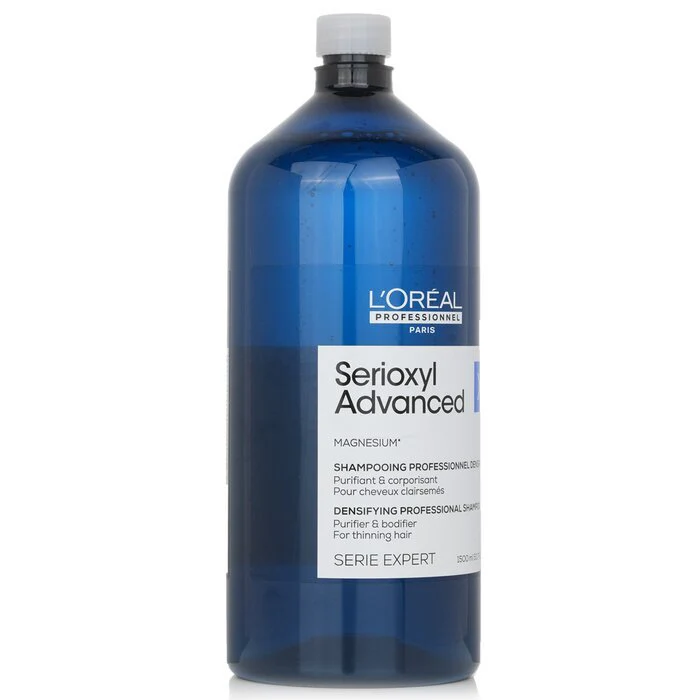 L'Oreal Serie Expert- Serioxyl Advanced Purifier Bodifier Shampoo 1.5L/ 50.7oz - Olabens