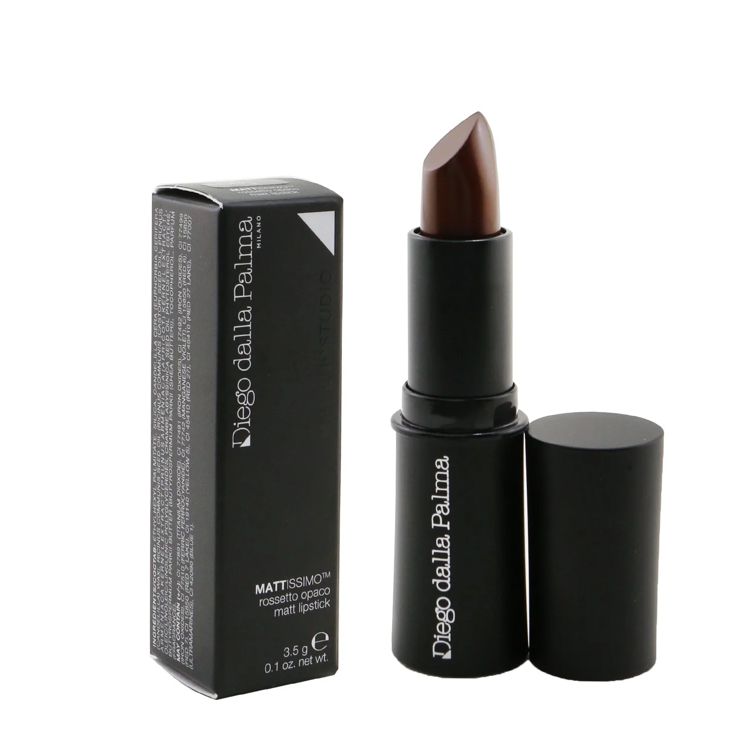 Diego Dalla Palma Milano Makeupstudio Mattissimo Matt Lipstick - # 168 (Bordeaux)  3.5g/0.1oz - Olabens