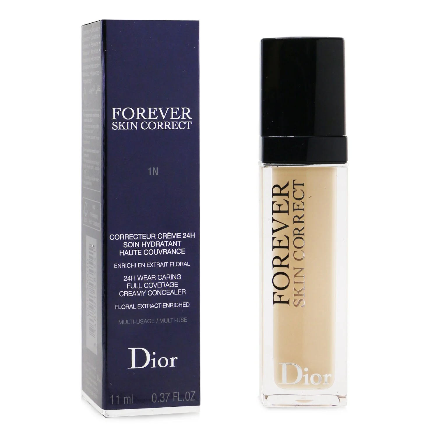 Christian Dior Dior Forever Skin Correct 24H Wear Creamy Concealer - # 1N Neutral  11ml/0.37oz - Olabens