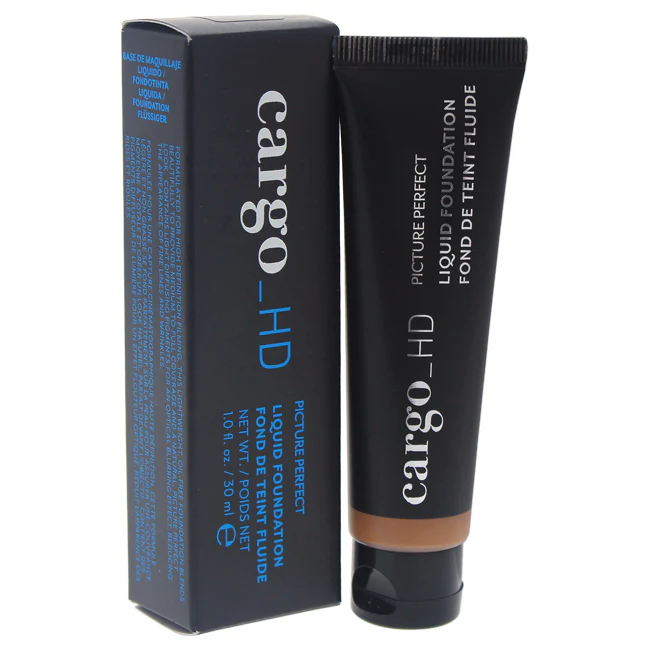 Cargo CargoHD Picture Perfect Liquid Foundation - # 7W Caramel by Cargo for Women - 1 oz Foundation - Olabens