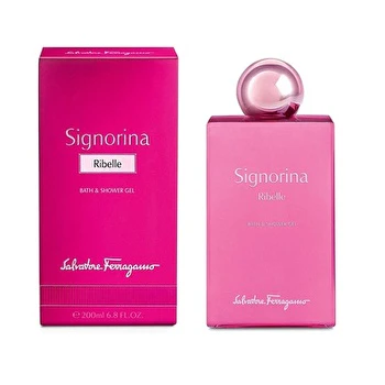 Salvatore Ferragamo Signorina Ribelle Shower Gel 200ml - Olabens