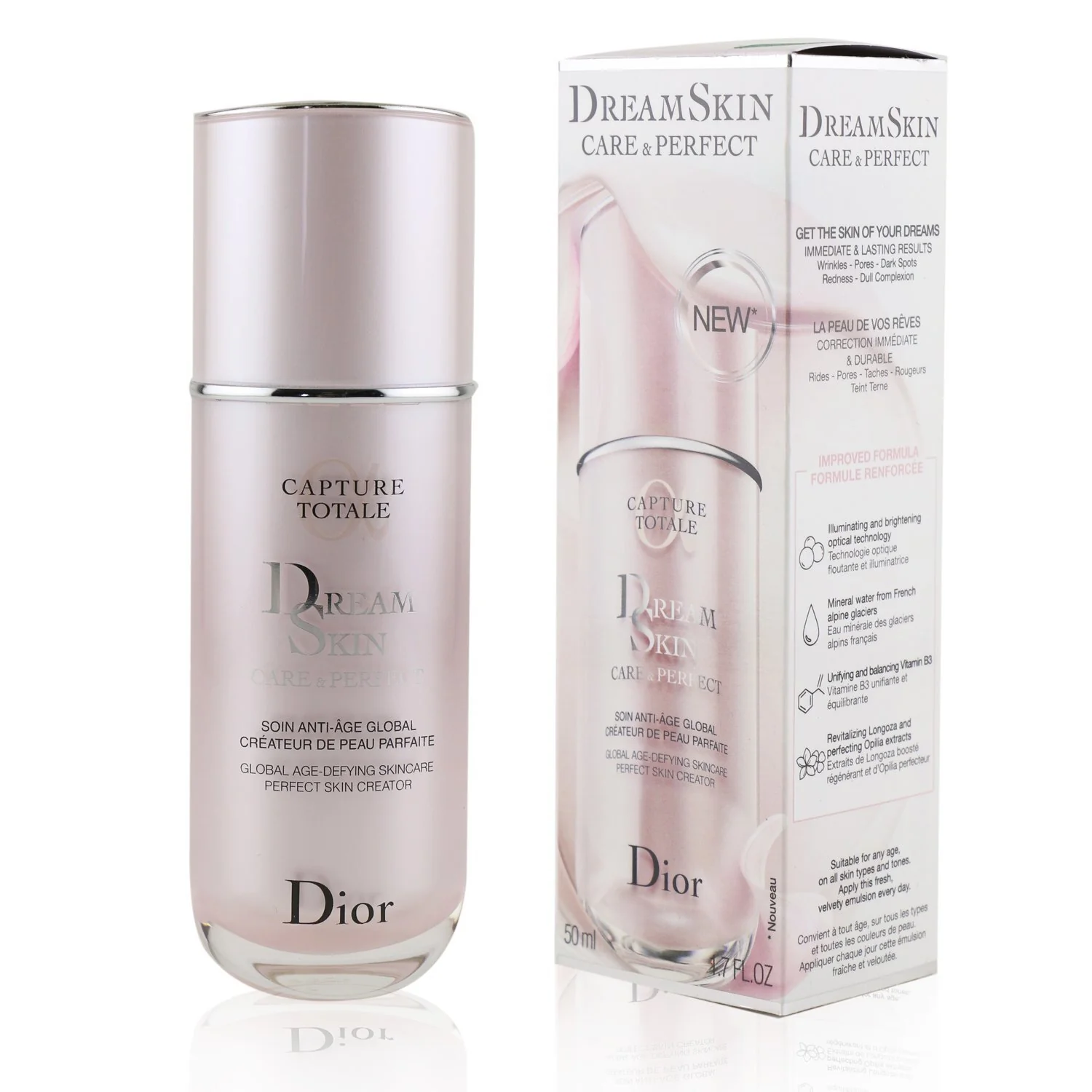 Christian Dior Capture Totale Dreamskin Care & Perfect Global Age-Defying Skincare Perfect Skin Creator  30ml/1oz - Olabens