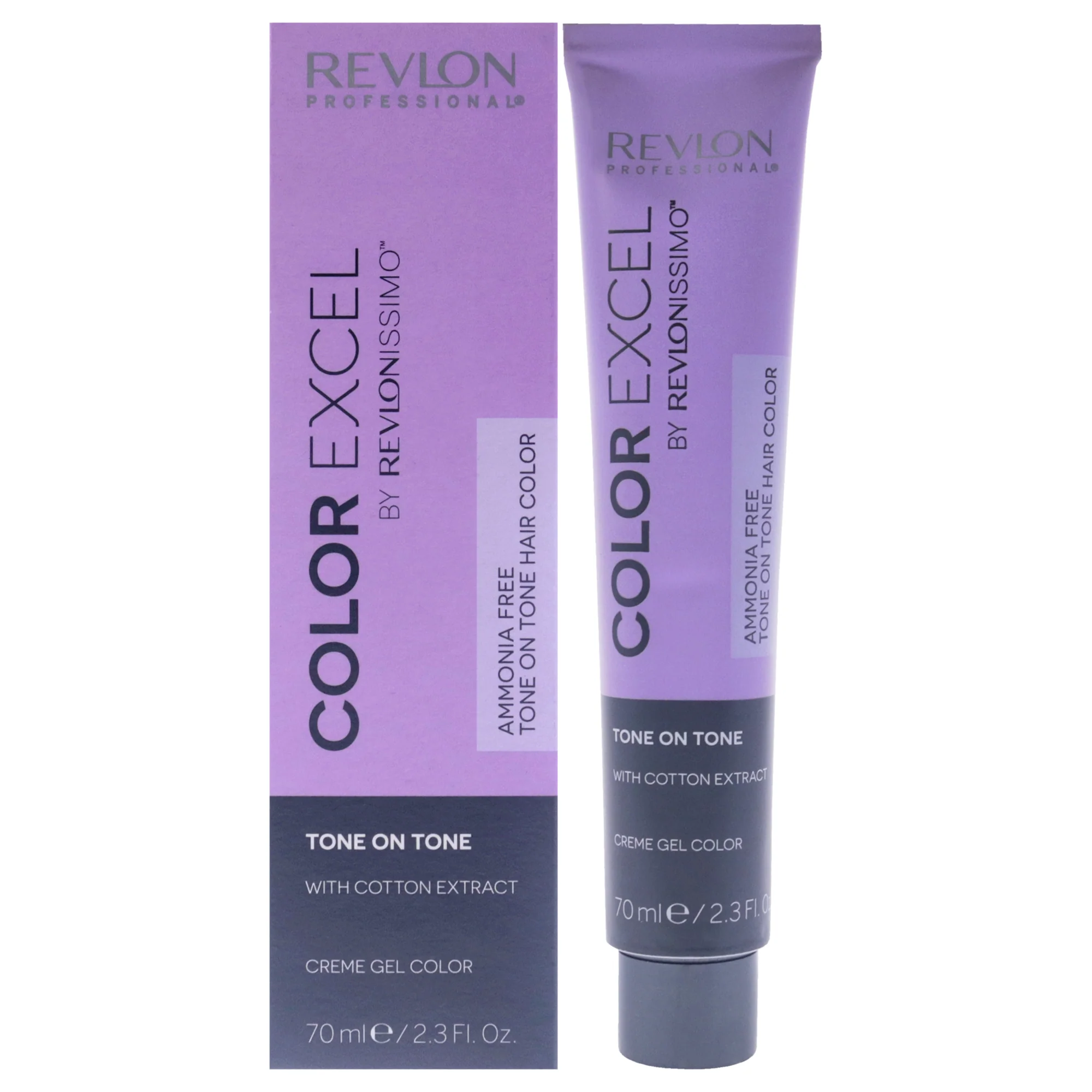 Revlonissimo Color Excel - 7.41 Dark Chesnut Ash Blonde by Revlon for Unisex - 2.3 oz Hair Color - Olabens