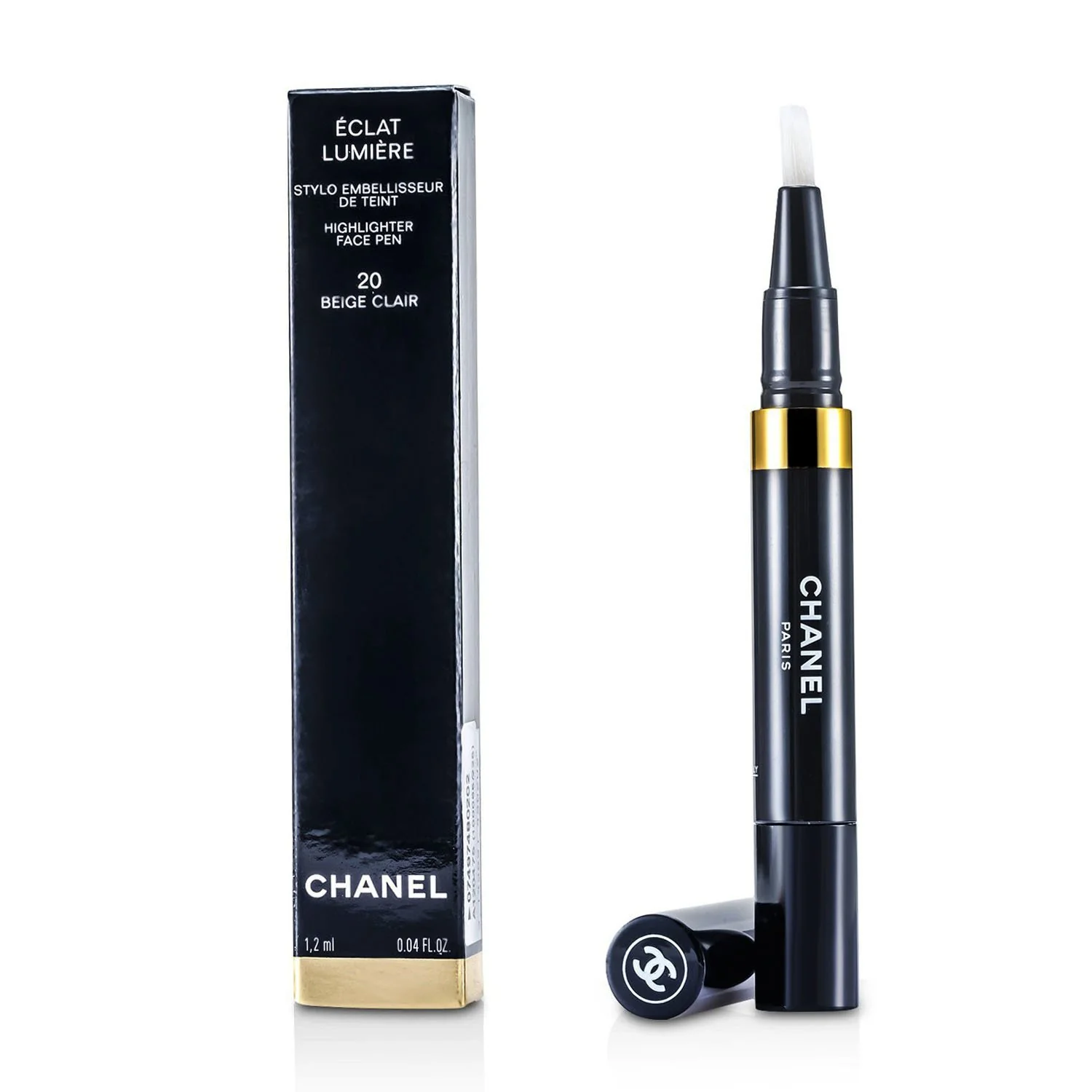 Chanel Eclat Lumiere Highlighter Face Pen - # 20 Beige Clair  1.2ml/0.04oz - Olabens