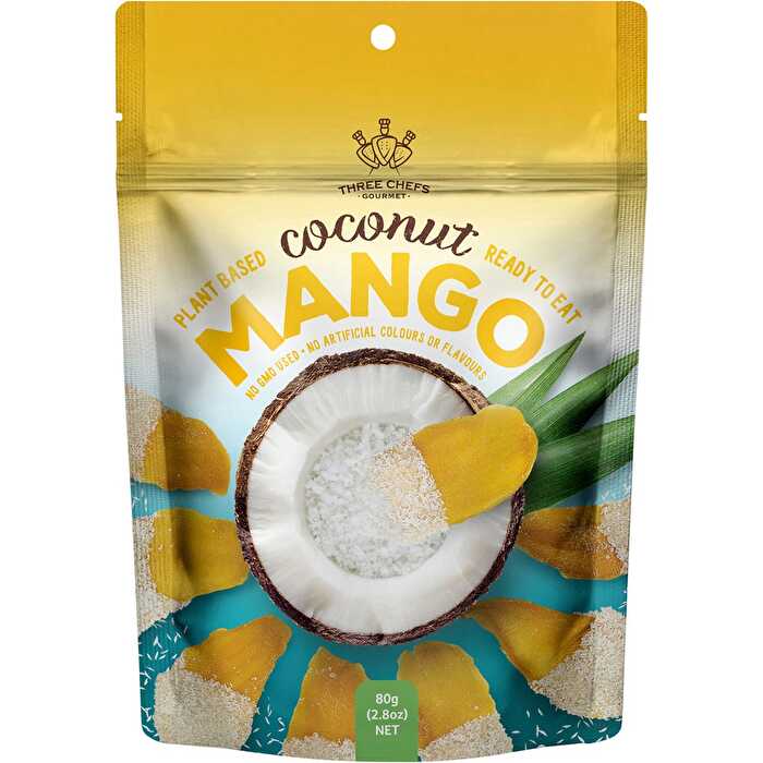 Dj&a Coconut Mango 8x80g - Olabens