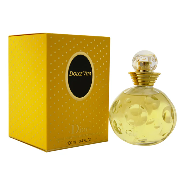 Dolce Vita by Christian Dior for Women - 3.4 oz EDT Spray - Olabens