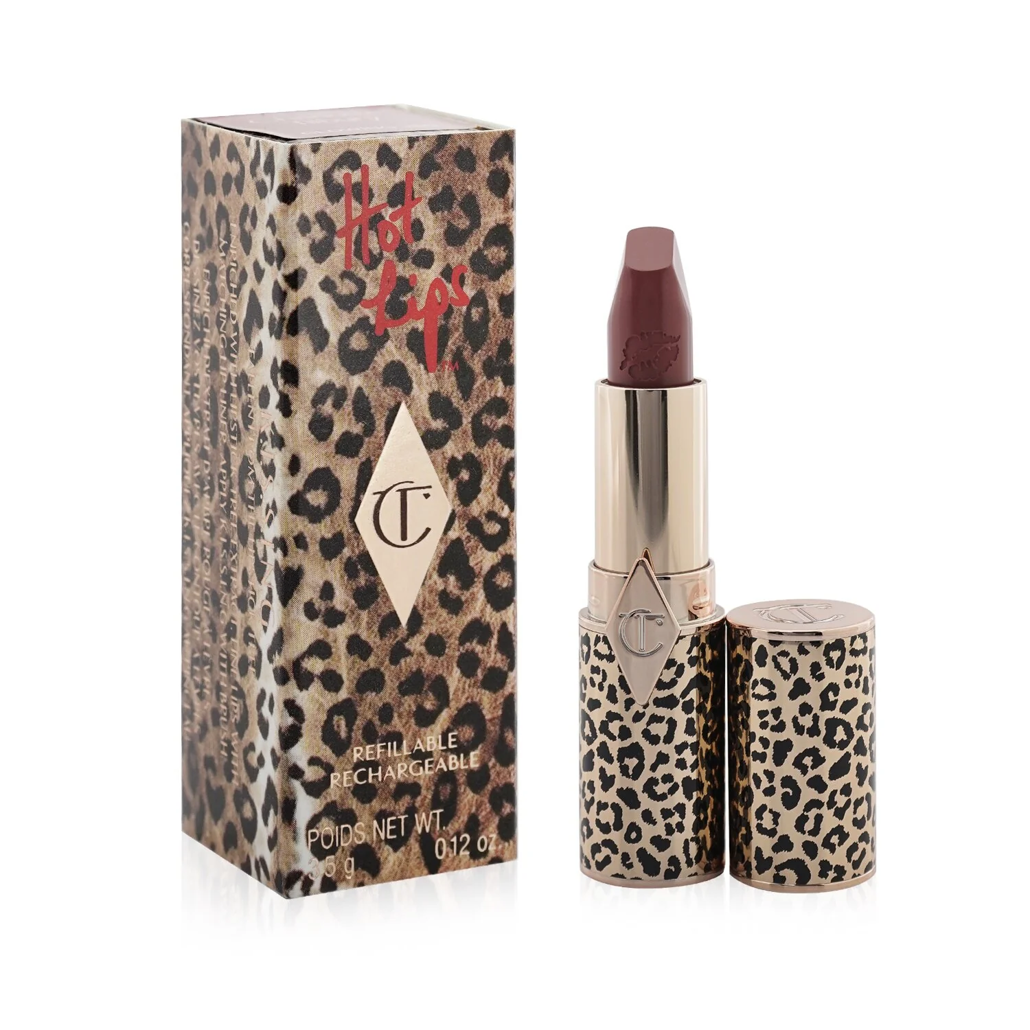 Charlotte Tilbury Hot Lips Lipstick - # Glowing Jen  3.5g/0.12oz - Olabens