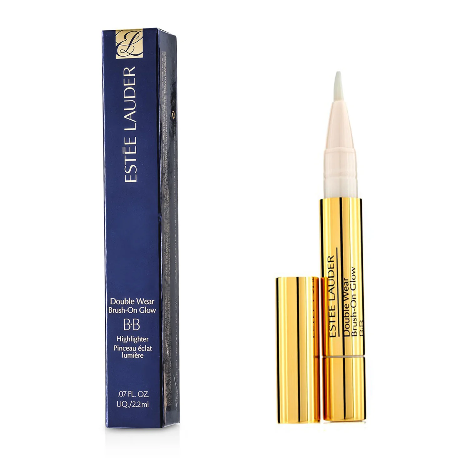 Estee Lauder Double Wear Brush On Glow BB Highlighter - # 1C Light  2.2ml/0.07oz - Olabens