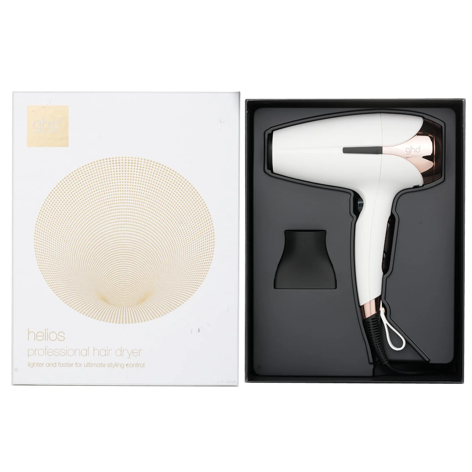 GHD Helios Professional Hair Dryer - # White  1pc - Olabens