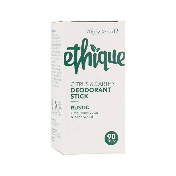 Ethique Deodorant Stick Citrus & Earthy Rustic Lime, Eucalyptus & Cedarwood 70g - Olabens