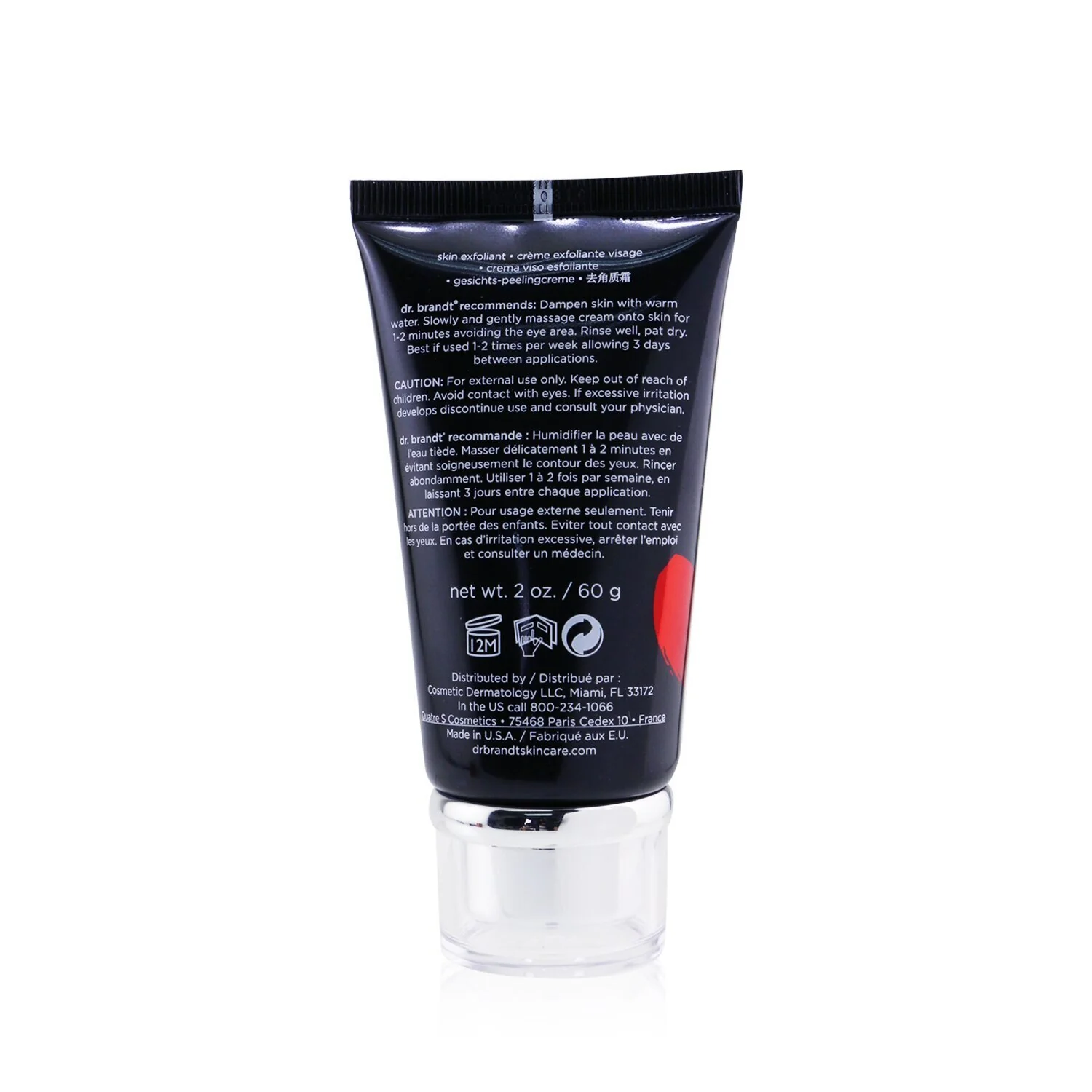 Dr. Brandt Microdermabrasion Age Defying Exfoliator (#Say I Love You Edition) 841(Unboxed)  60g/2oz - Olabens