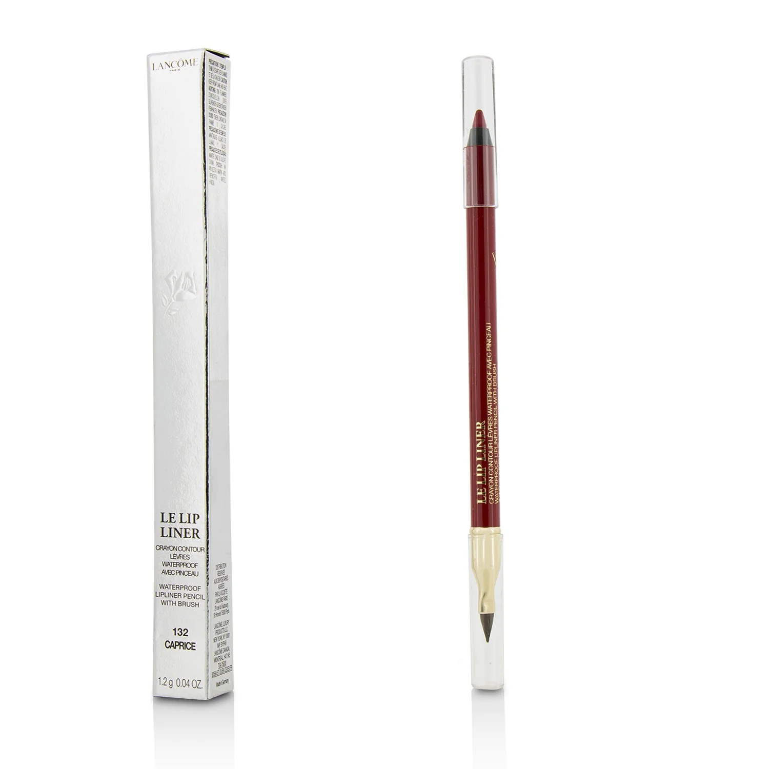 Lancome Le Lip Liner Waterproof Lip Pencil With Brush - #132 Caprice  1.2g/0.04oz - Olabens