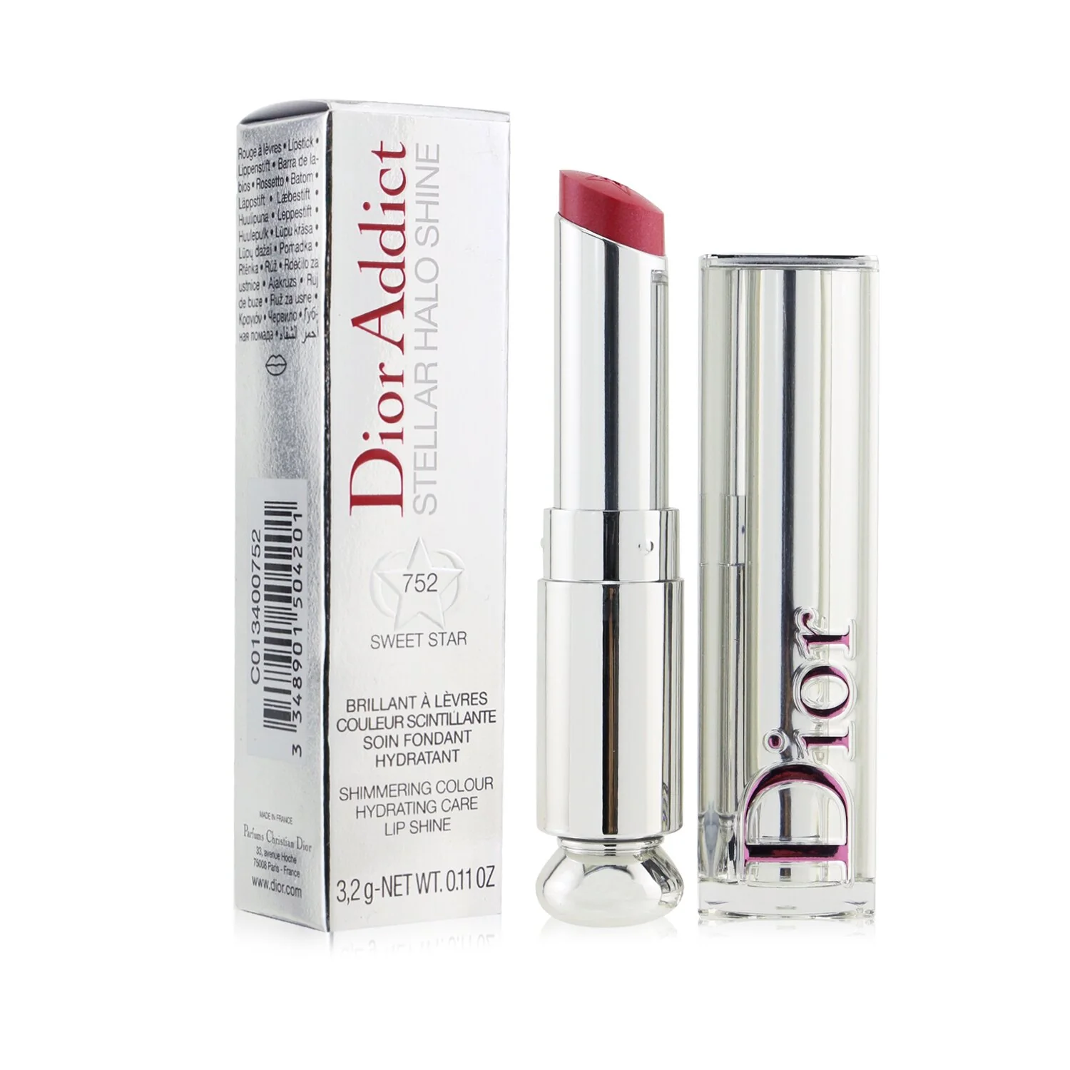 Christian Dior Dior Addict Stellar Halo Shine Lipstick - # 767 Miss Star  3.2g/0.11oz - Olabens