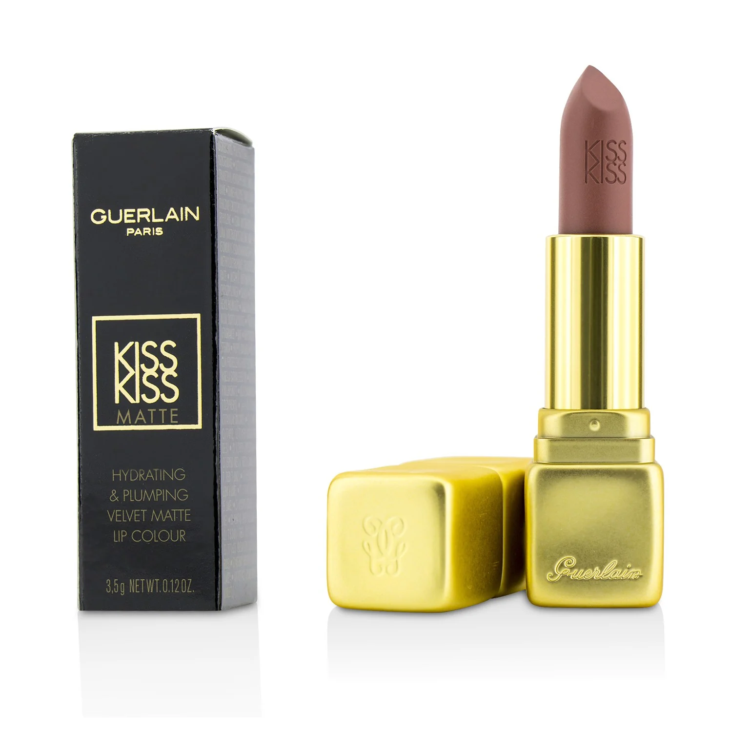 Guerlain KissKiss Matte Hydrating Matte Lip Colour - # M309 Candy Nude  3.5g/0.12oz - Olabens