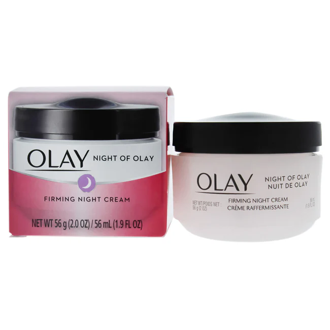 Olay Night of Olay Firming Cream by Olay for Women - 2 oz Cream - Olabens