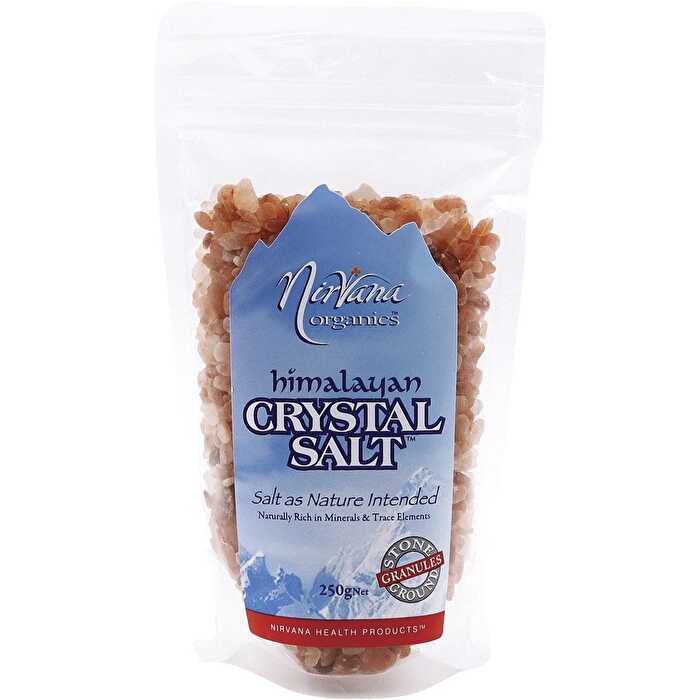 Nirvana Organics Himalayan Salt Granules 250g - Olabens