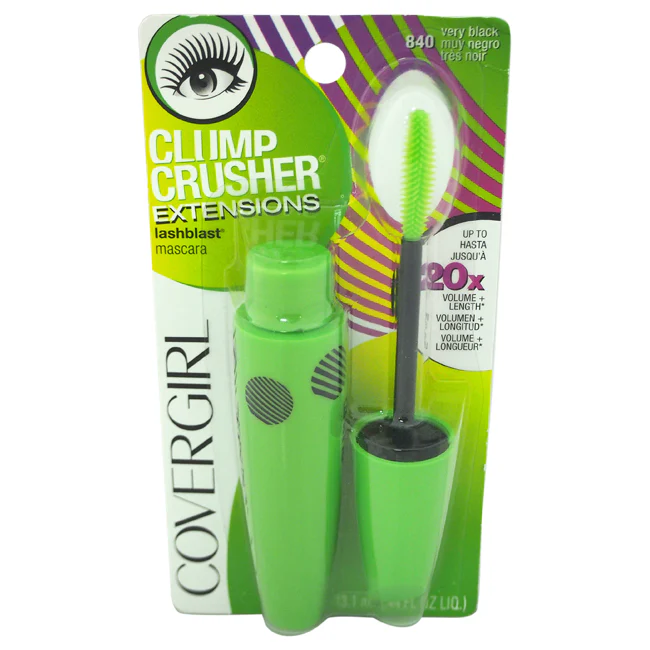 CoverGirl Clump Crusher Extensions Mascara - # 840 Very Black by CoverGirl for Women - 0.44 oz Mascara - Olabens
