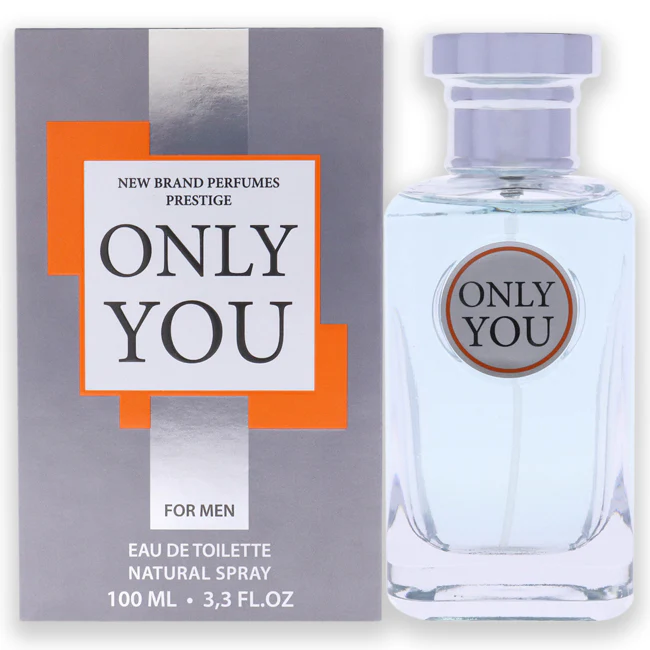 Only You by New Brand for Men - 3.3 oz EDT Spray - Olabens