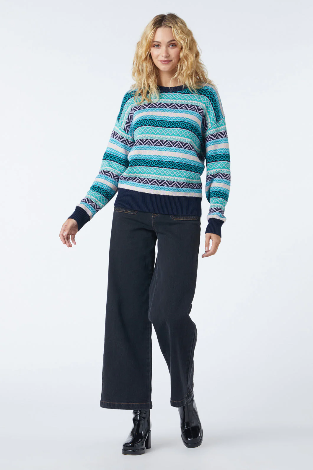 Maddi Fair Isle Sweater - Olabens