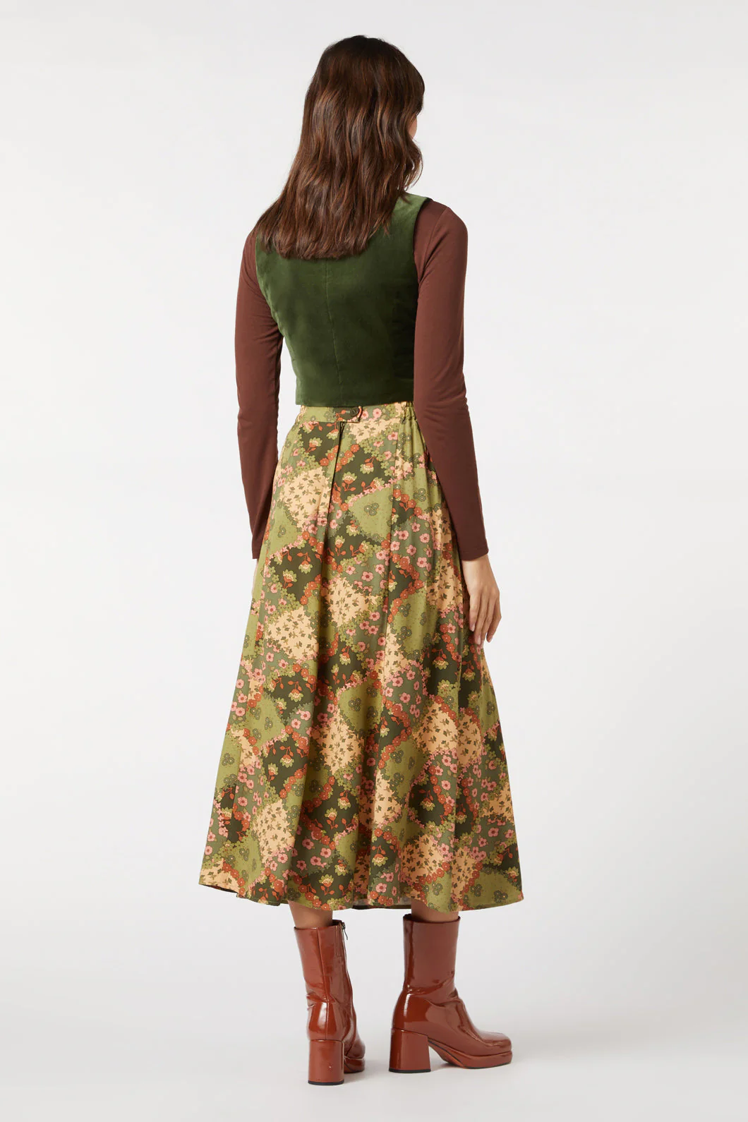 Sadie Velvet Vest - Olabens