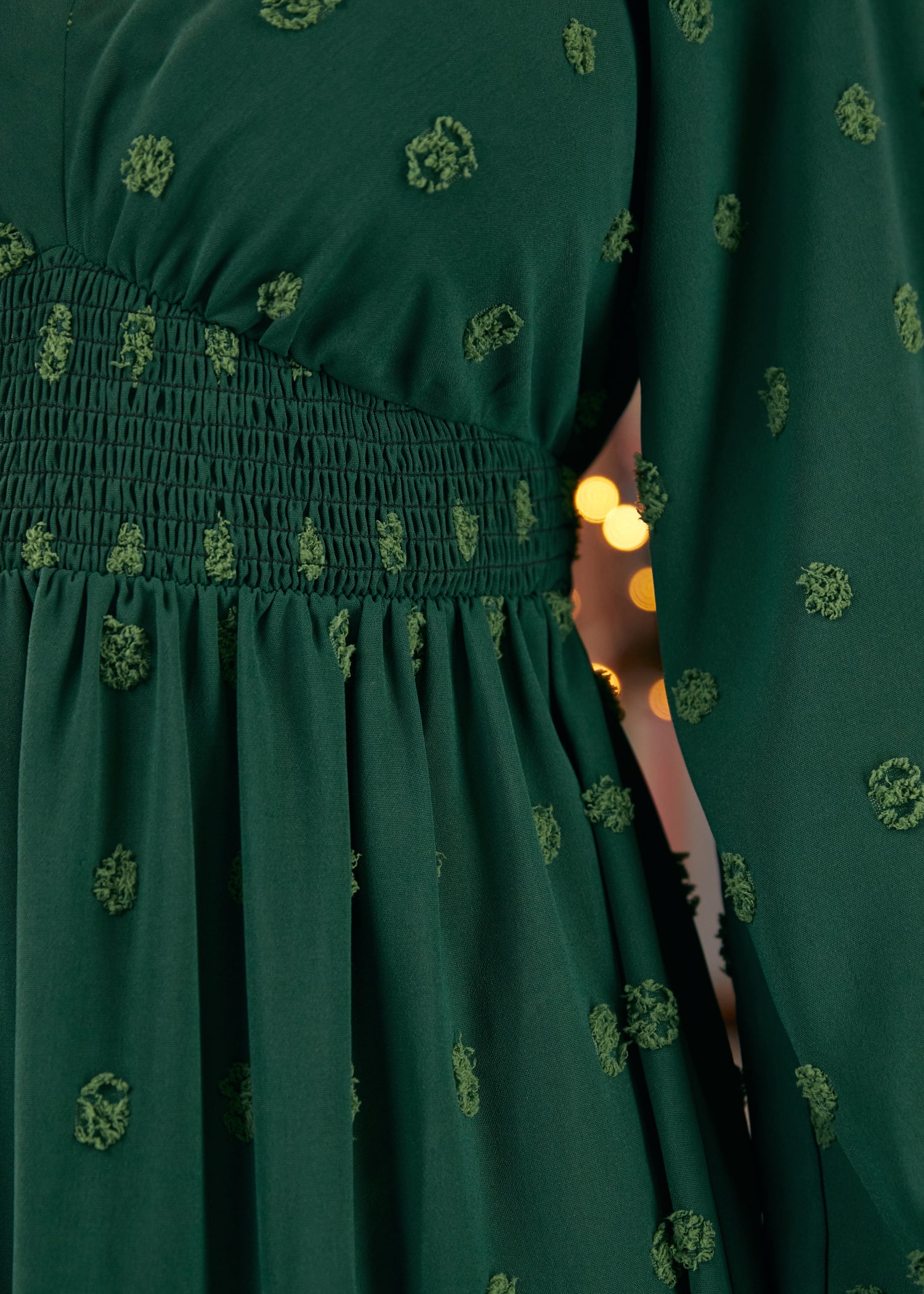 Romantic Reverie Ruffle Hem Dress - Olabens