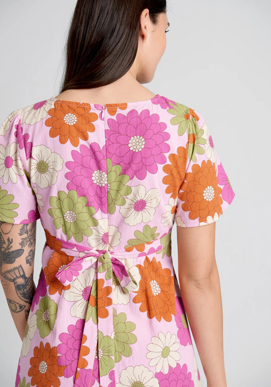Daisy Chain Reaction Mini Dress - Olabens