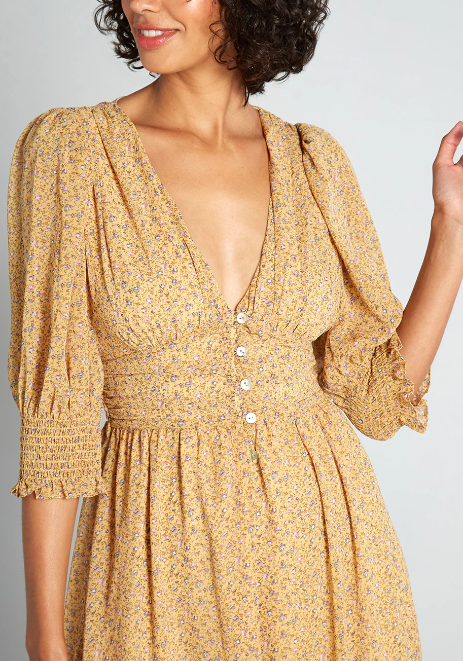 The Golden Hour Maxi Dress - Olabens