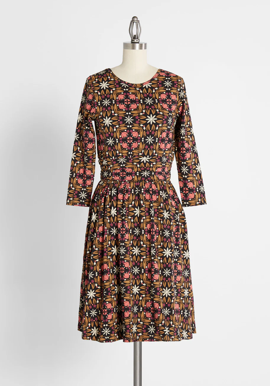 Night Blooming Beauty Dress - Olabens