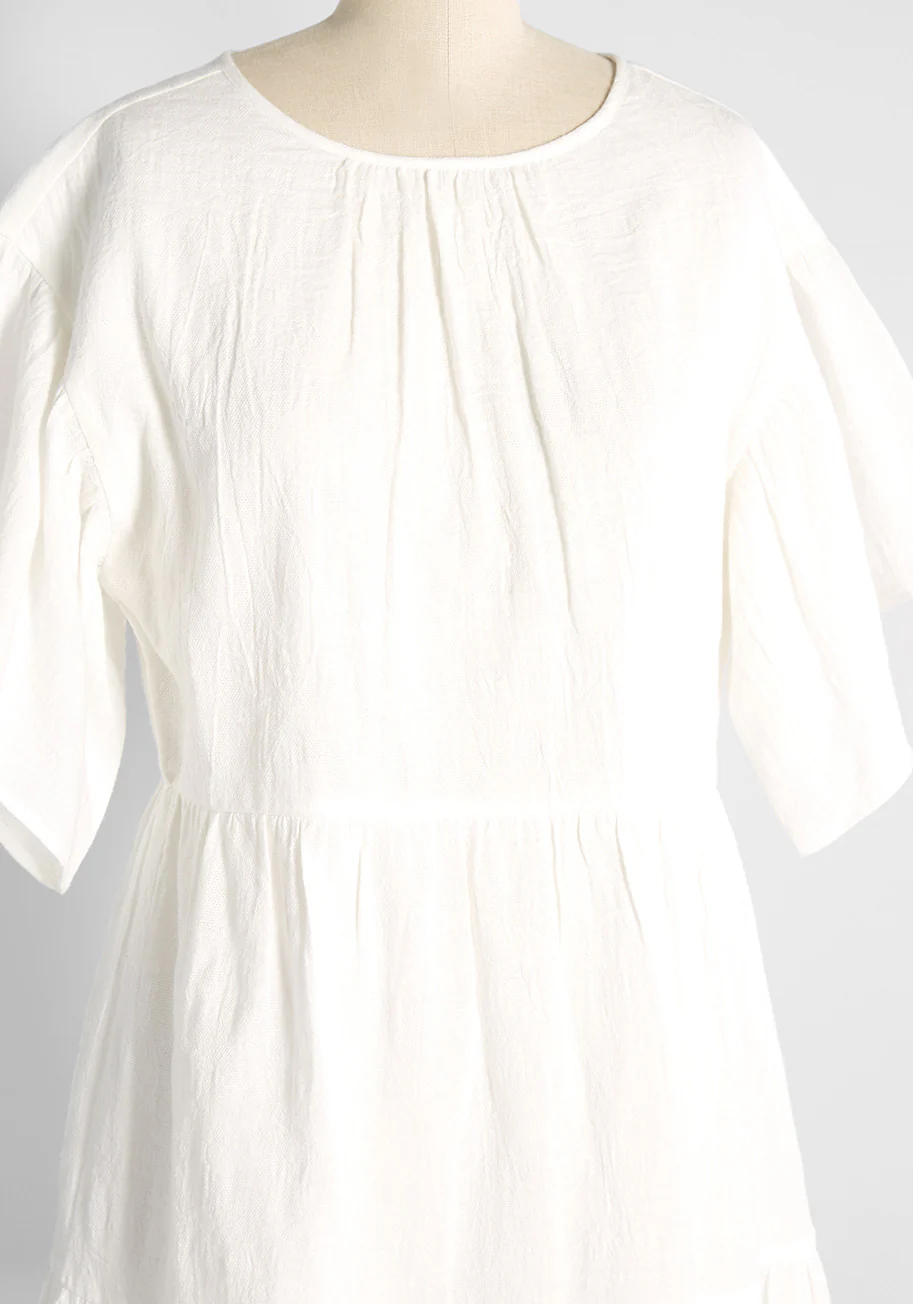 Flutter of Brilliance Tiered Dress - Olabens