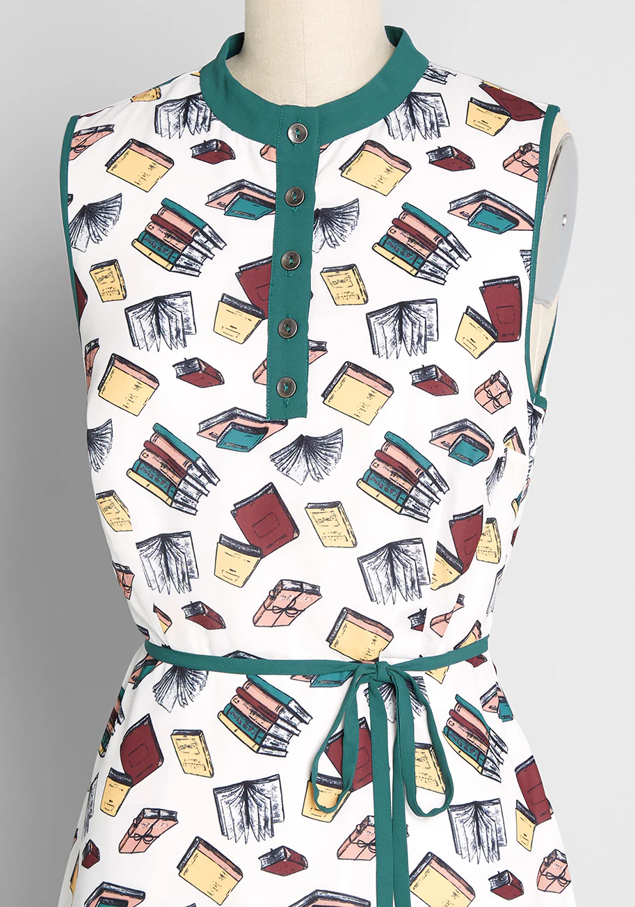 Field Questions A-Line Dress - Olabens
