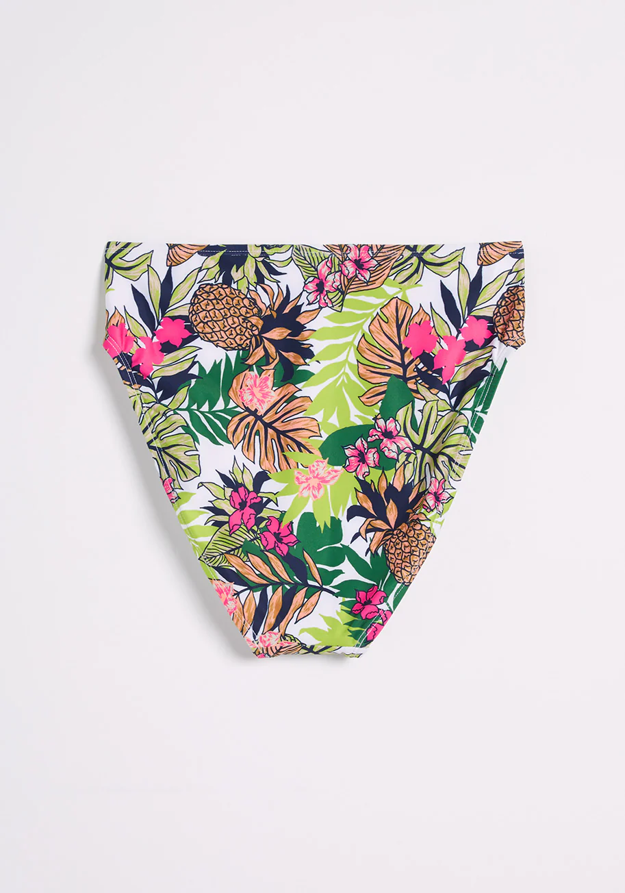 The Franky High-Waisted Bikini Bottom - Olabens