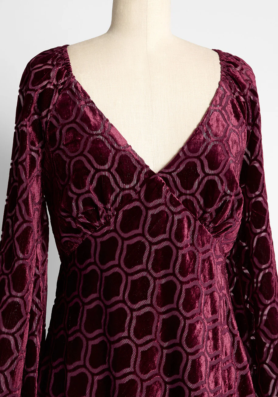 Era By Isnyt Ravishing In Rouge Mini Dress - Olabens