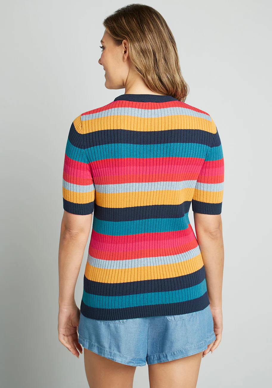 Another Bright Idea Knit Top - Olabens