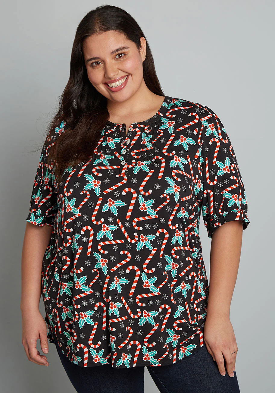 Winning Them Over Short Sleeve Top - Olabens
