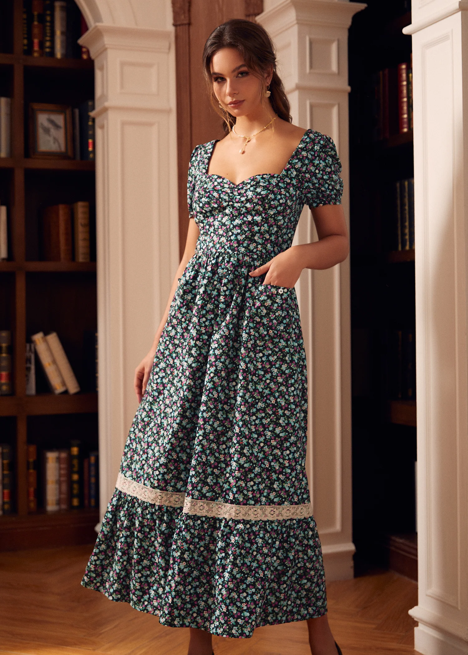 Summer Berry Flair Dress - Olabens