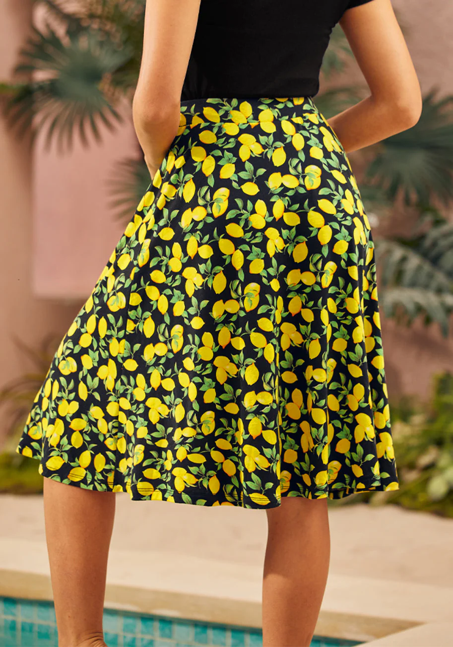 Excellence Attained Knit A-Line Skirt - Olabens
