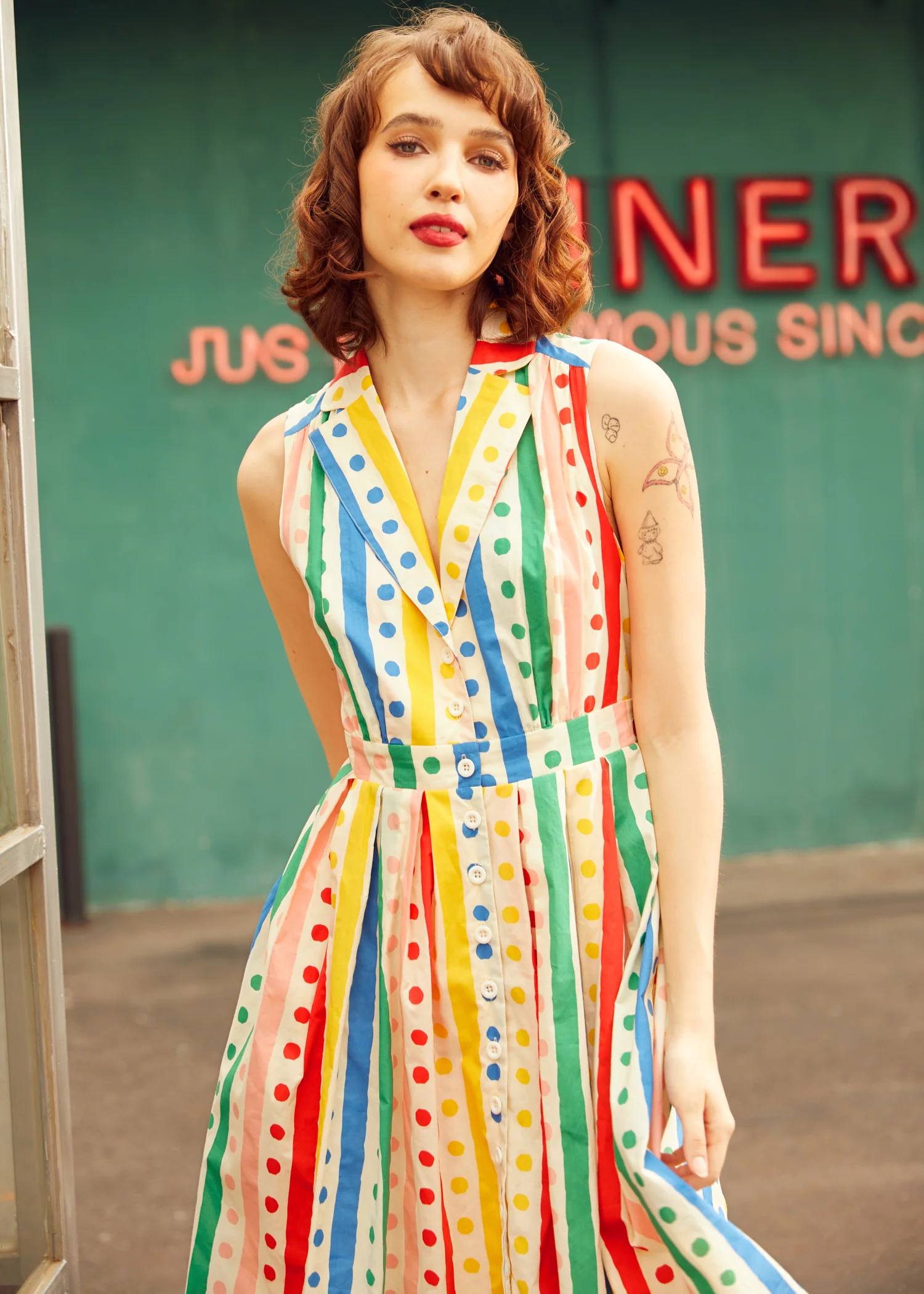 The Carousel Cutie Dress - Olabens