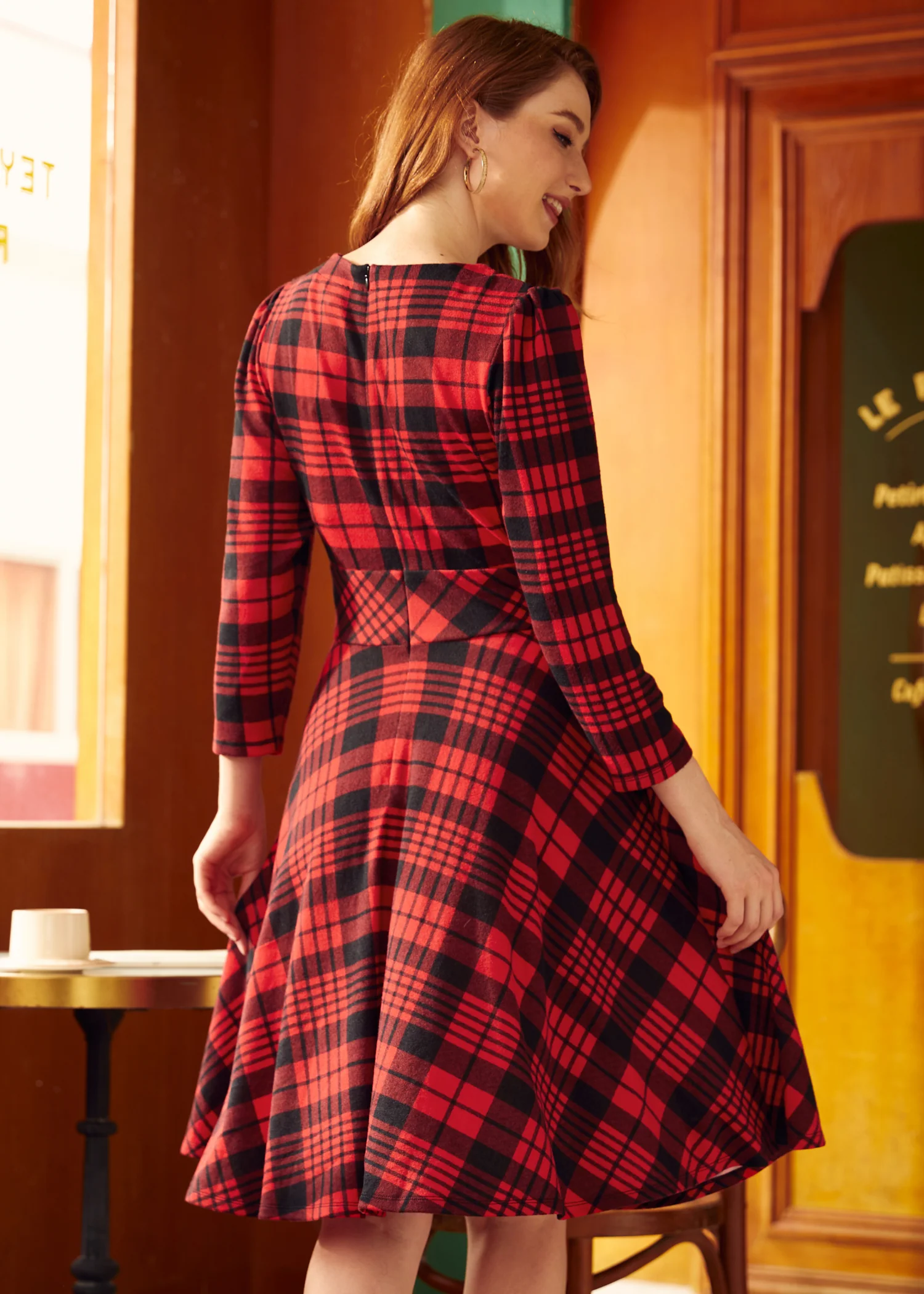 All About the Doodlebug Fit & Flare Dress - Olabens