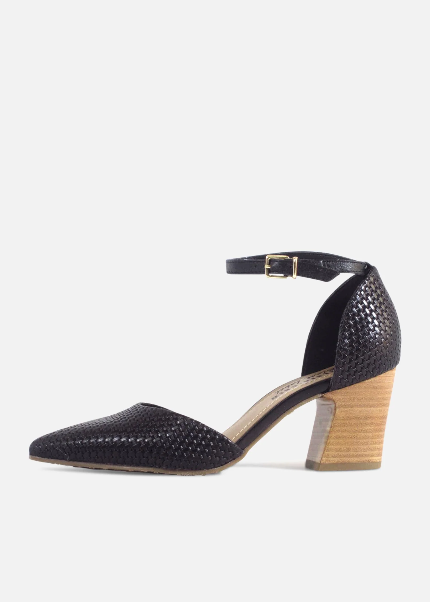 Miracle Woven Block Heeks - Olabens