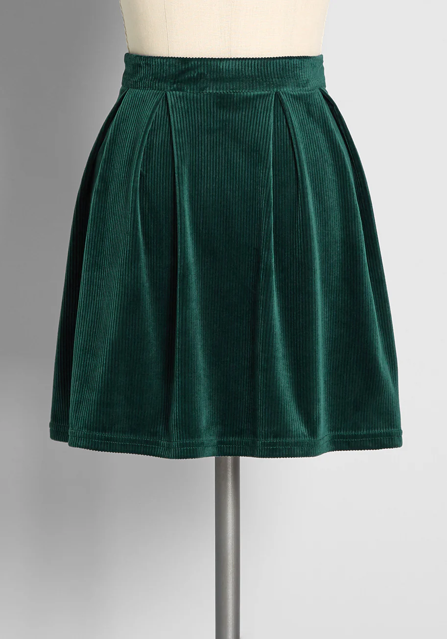 Forever Femme Cord Mini Skirt - Olabens