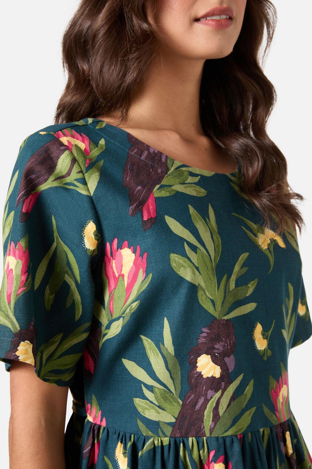 Cockatoo Smock Dress - Olabens