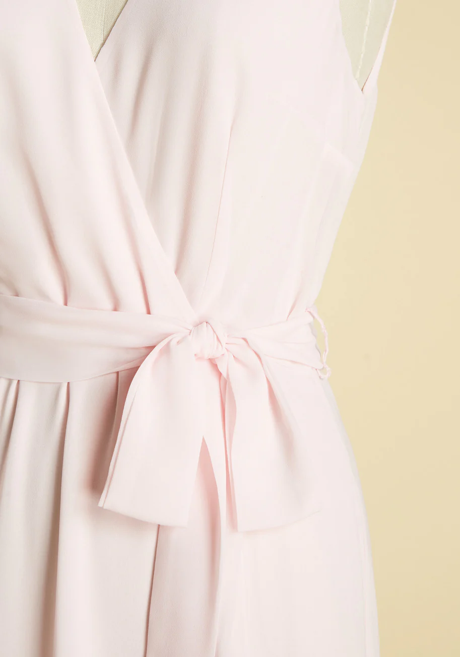 Effortless Elegance Faux-Wrap Dress - Olabens