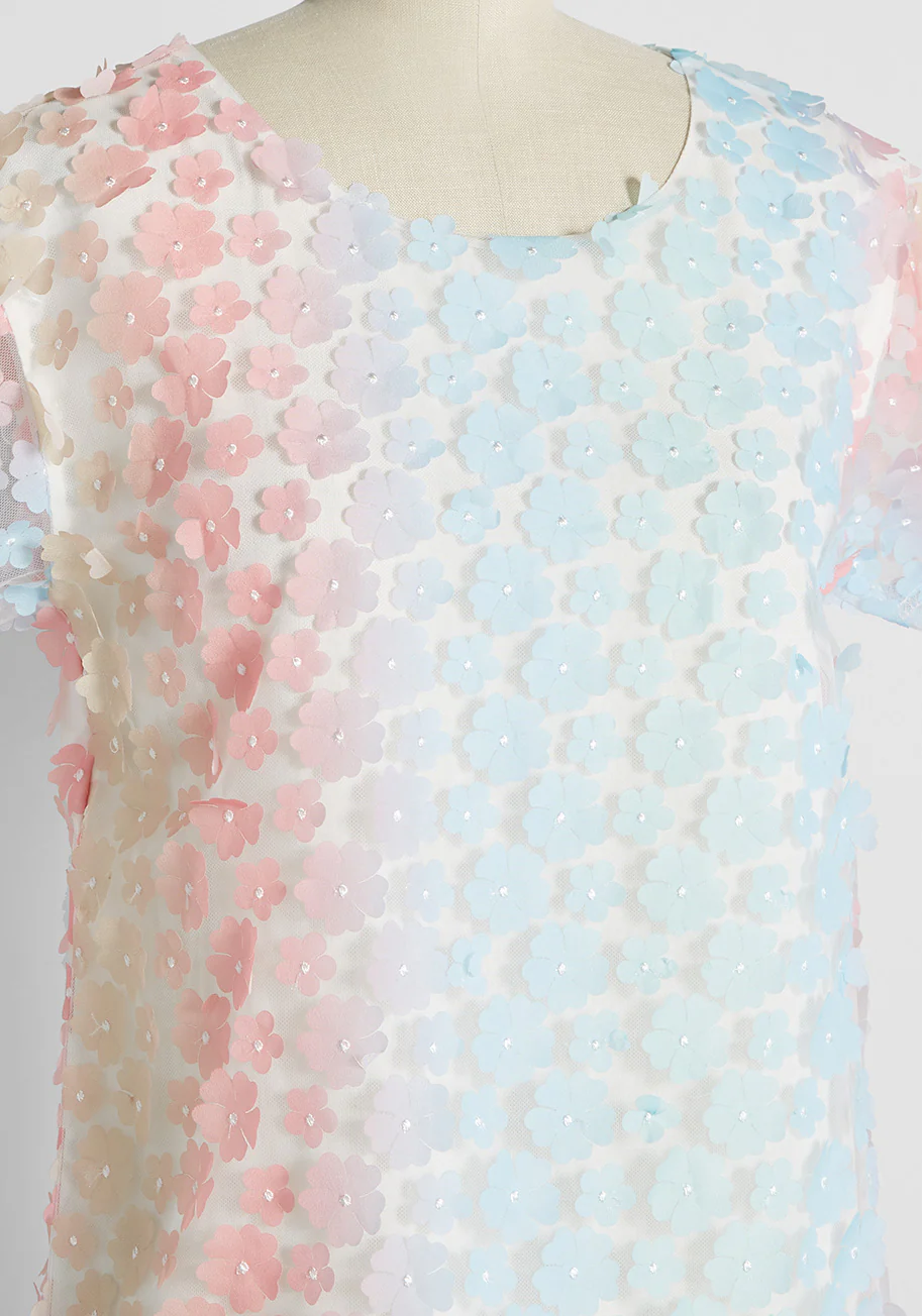 Spectacle in Petals Embellished Top - Olabens