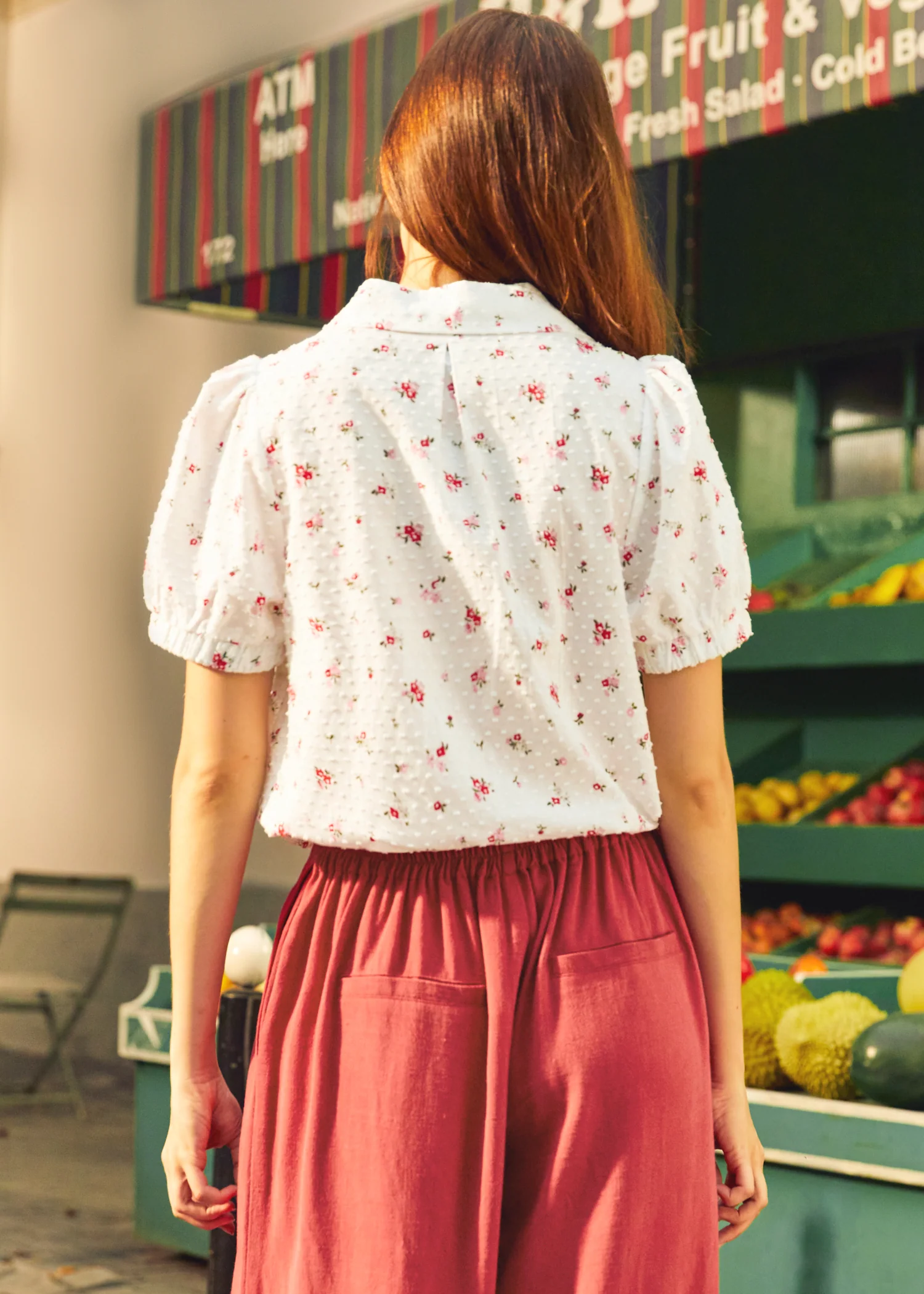 Petal Picnic Blouse - Olabens