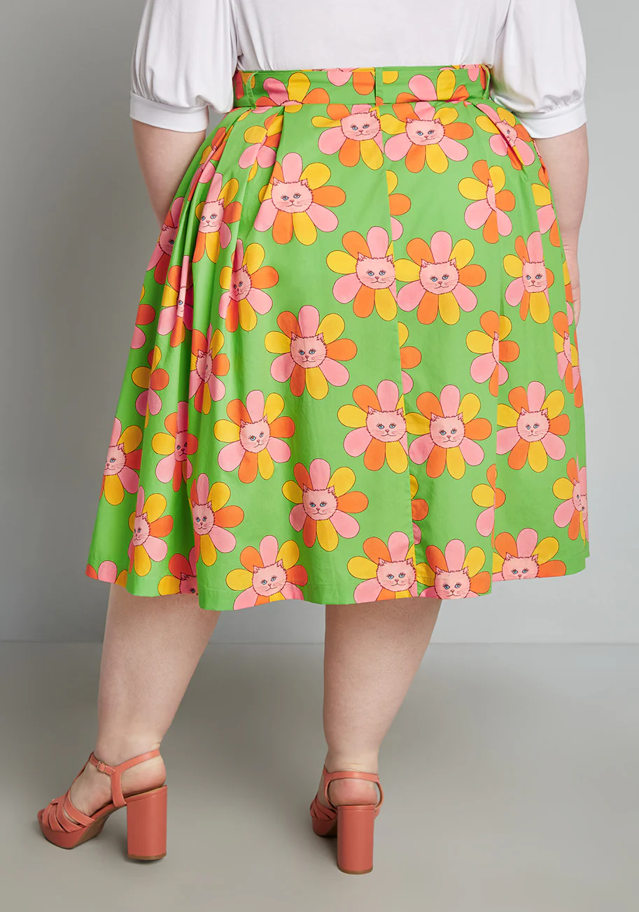 Isnyt x Marisol Muro Properly Preened A-Line Skirt - Olabens