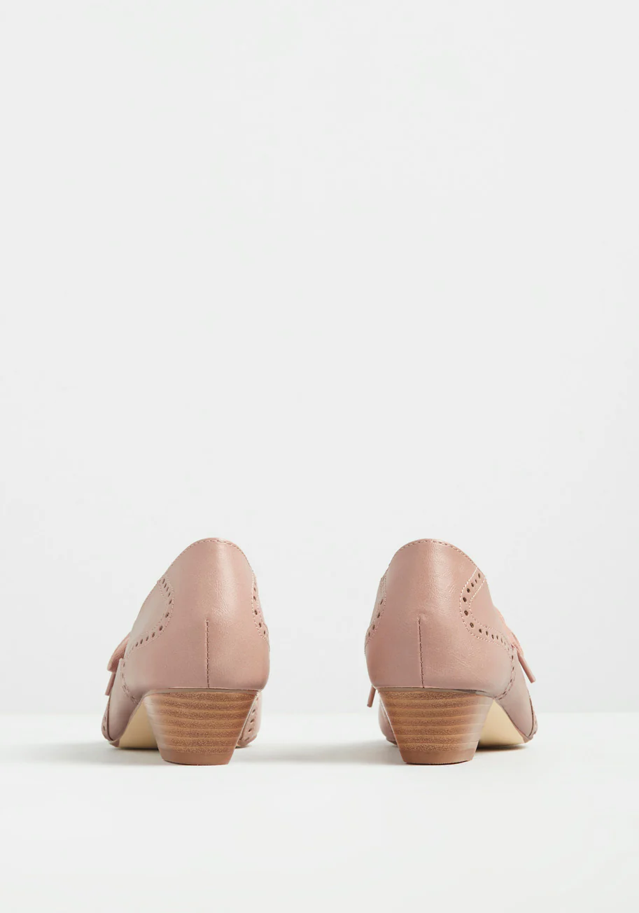 Dapper Direction Oxford Heel - Olabens