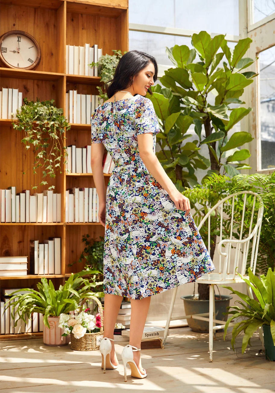 Fabulous Fit And Flare Shirt Dress - Olabens