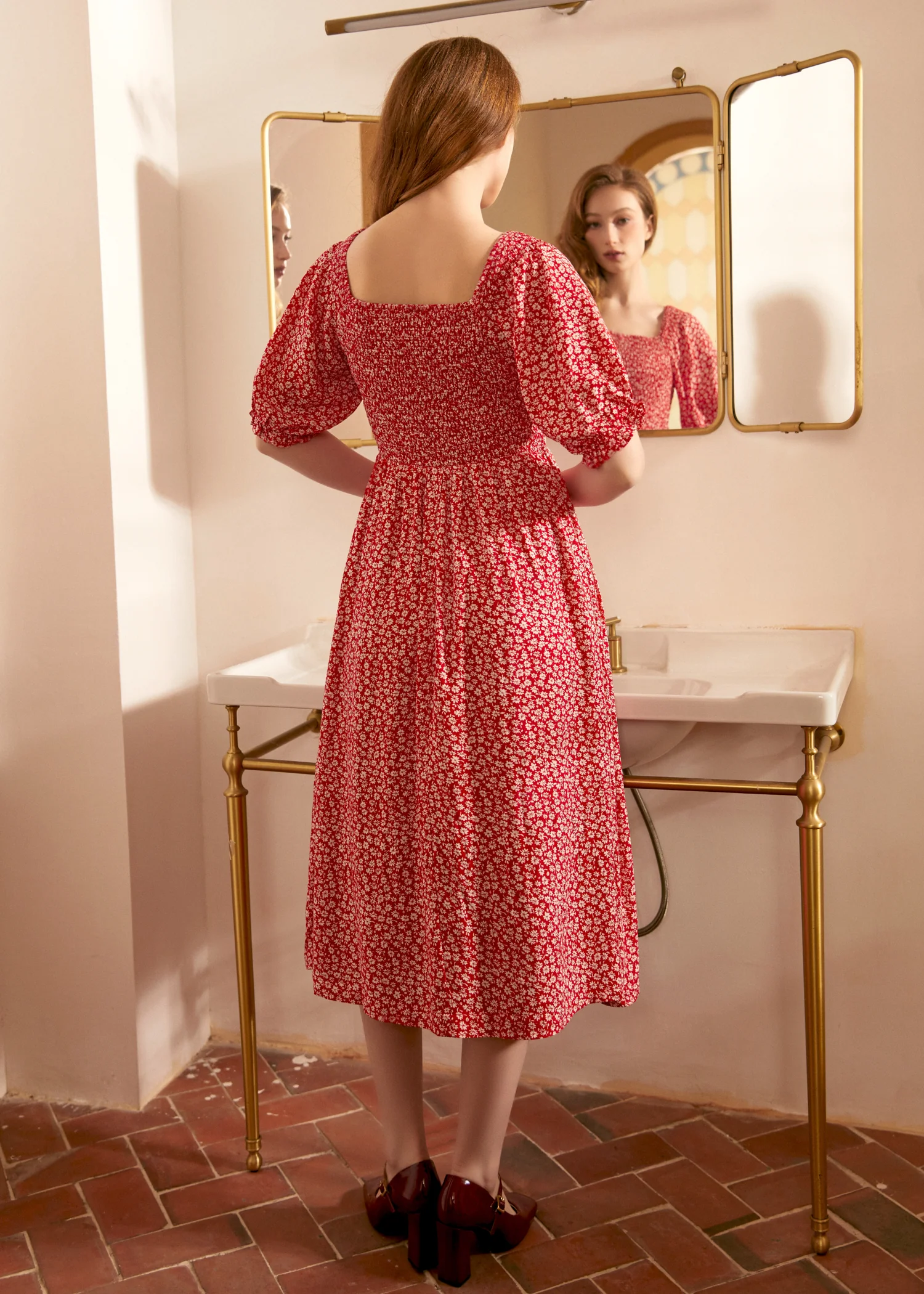 Lilting Love Short Sleeve Babydoll Dress - Olabens