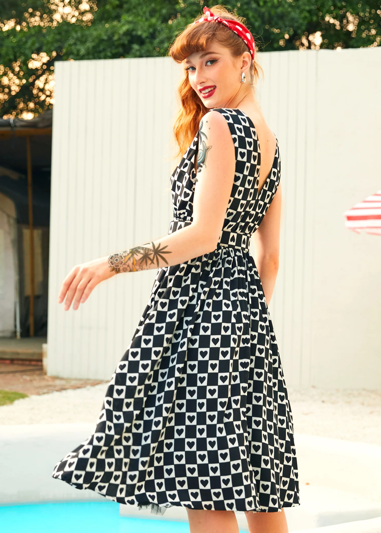Hopeless Romantic Fit & Flare Dress - Olabens