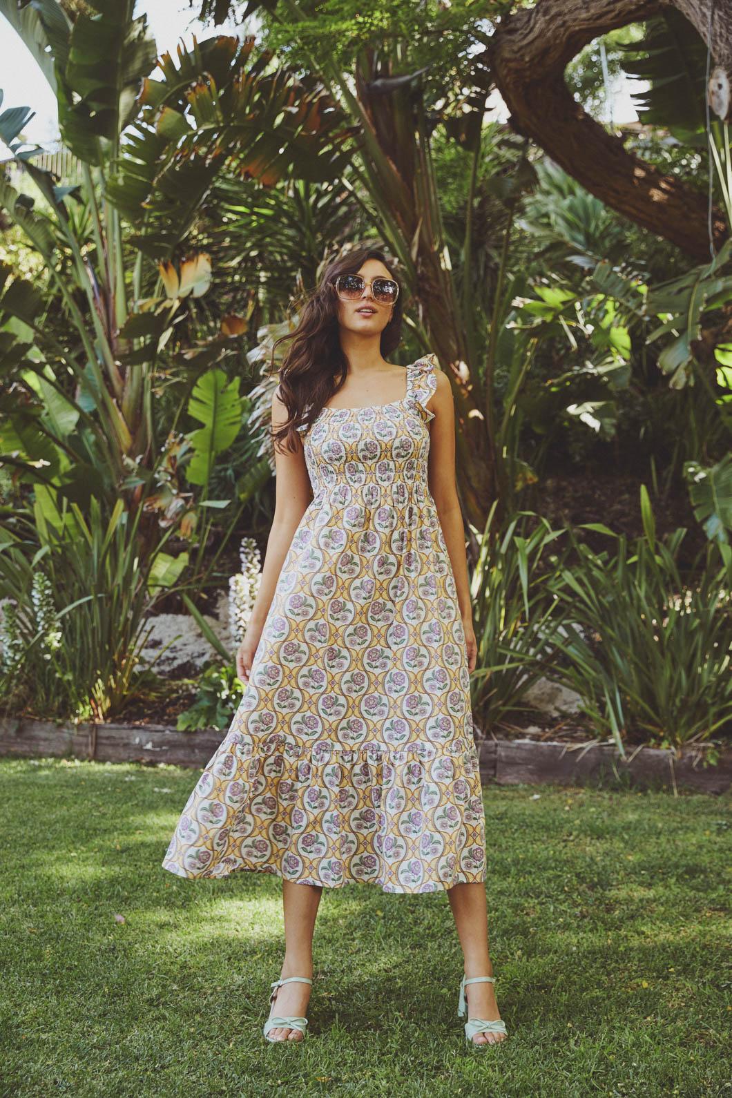 Renata Midi Dress - Olabens